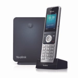 Yealink W60P Wireless Cordless DECT IP Phone with base station