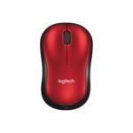 Logitech M185 Wireless Mouse Red – 910-002237