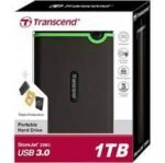 Transcend 1TB External Harddisk, Iron Grey - TS1TSJ25M3S