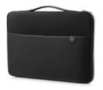 HP 17.3" Laptop Carry Sleeve Black/Gold,  3XD37AA