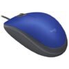 Logitech USB Silent Mouse M110 - Blue - 910-005488