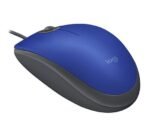 Logitech USB Silent Mouse M110 - Blue - 910-005488