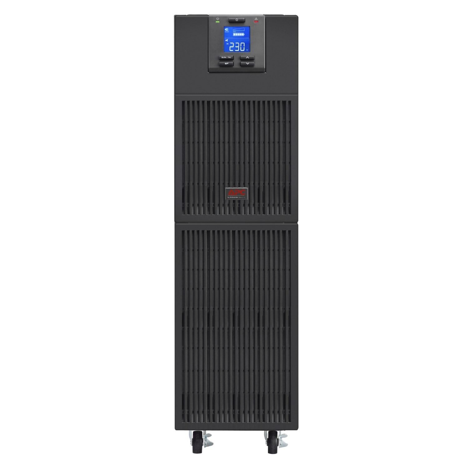 APC 6kVA/6kW Easy UPS On-Line, Tower, 230V, Hard wire 3-wire(1P+N+E) outlet, Intelligent Card Slot, LCD UPS, SRV6KI