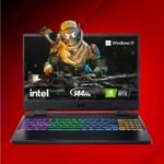 Acer Nitro 5 gaming, Core i7-12700H, 12th Gen, 16GB RAM, 512GB SSD, 4GB Graphics DoS, 15.6" Black Laptop