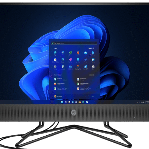 HP 200 G4 All-in-One, Core i3-1215U, 12th Gen, 4GB RAM, 1TB Harddisk, Dos 21.5" iron grey All in One Computer