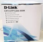 D-link Cat 6 4 pair UTP 305m indoor Cable