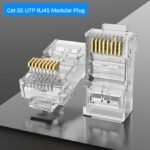 Vention CAT.6 UTP RJ45 Connectors – 100pcs Pack