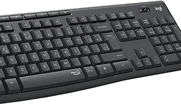 Logitech MK295 Silent Wireless Keyboard & Mouse Combo (Graphite)