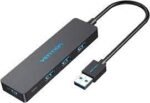 Vention 4-Port USB 3.0 Hub With Type C & USB 3.0 2-In-1 Interface 0.15 Meter
