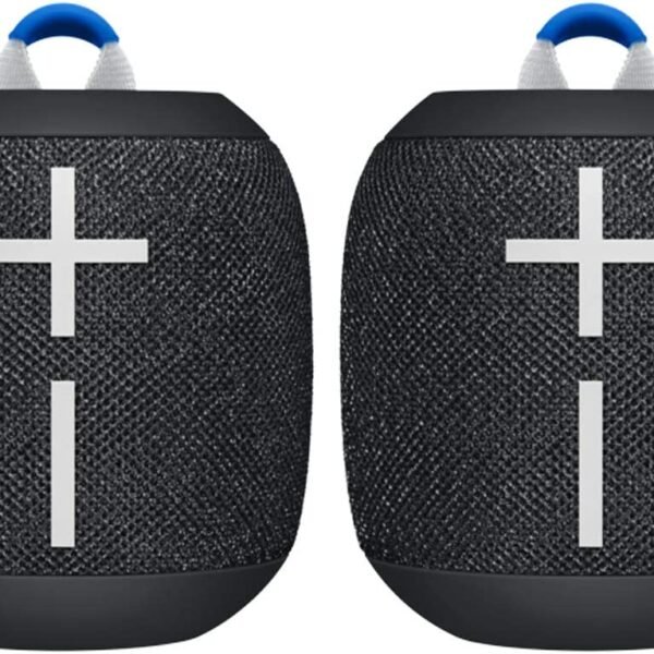 Logitech Ultimate Ears Wonderboom 2 - Deep Space Black, Duo Pack - Black