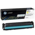 HP 201A Yellow Original LaserJet Toner Cartridge, CF402A