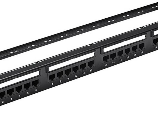 Vention Cat.6 UTP 24 Ports Keystone Patch Panel