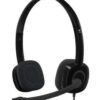 Logitech H151 Stereo Headset - Black