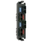 Siemon RIC-F-SC8-01 4 duplex SC adapters (8 fibers)