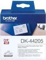 Brother DK-44205 Black on white Label Tape