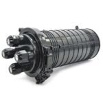 Fibre 144 Core Termination Box 455*240mm Aerial IP67 Mechanical Enteries – 3 IN 3 Out Closure