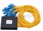 1 X 64  PVC 0.9mm fiber jacket SC/APC Rack Splitter connectors
