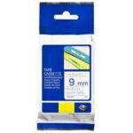 Brother TZE-223 9mm Blue on White Tape