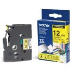 Brother TZE-631 12mm Black on Yellow Tape