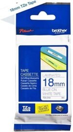Brother TZe-243 Blue On White Tape