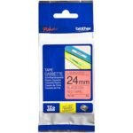 Brother TZe-451 Black On Red Laminated Tape