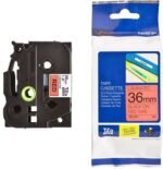 Brother TZe-262 Red On White Laminated Tape