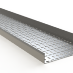 10" x 2" Galvanized Metal Cable Trays,  250mm x 50mm x 2440mm Cable Tray