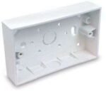 3"X 3" PVC Trunking Patrice Box ( 175X50)