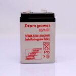 Drom Power 6V 4.5AH Lead Acid Battery