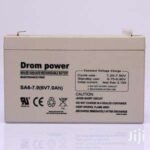 Drom Power 6V 3.4AH Lead Acid Battery