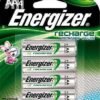 Energizer Double AA Rechargeable 4 pack Batteries
