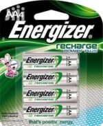 Energizer Double AA Rechargeable 4 pack Batteries