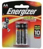 Energizer Max AA Alkaline 2-Pack Batteries