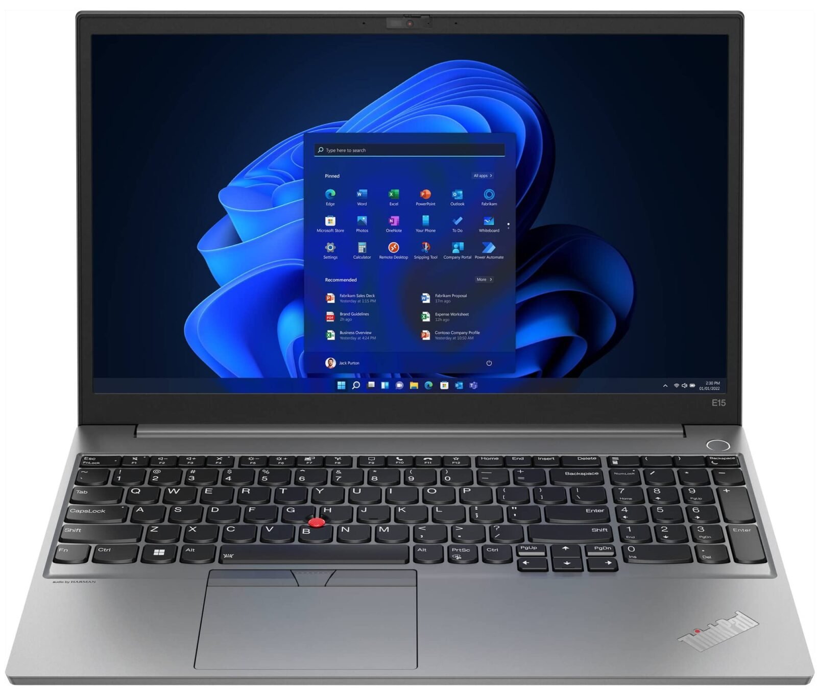 Lenovo ThinkPad E15 Gen 4, Intel Core i5 1235U, 8GB DDR4 3200 RAM, 512GB SSD, No OS, 15.6" FHD Laptop