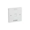 D-Link Cat 6 Single Faceplate, NFP-0WHI11
