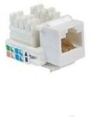 D-Link NKJ-5EWHI1B21 White Cat5E UTP Keystone Jack