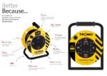 Extension Reel 50 Meter With 2.5mm 3 Core Cable