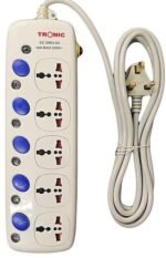 5 Way  Extension Cable, With 3 Meter Cable