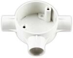25mm 3 Way Circular Junction Box