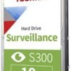Toshiba S300 10TB 7200 RPM Surveillance Hard Drive
