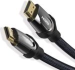 Vention Nylon Braided HDMI Cable 1M Black Metal Type