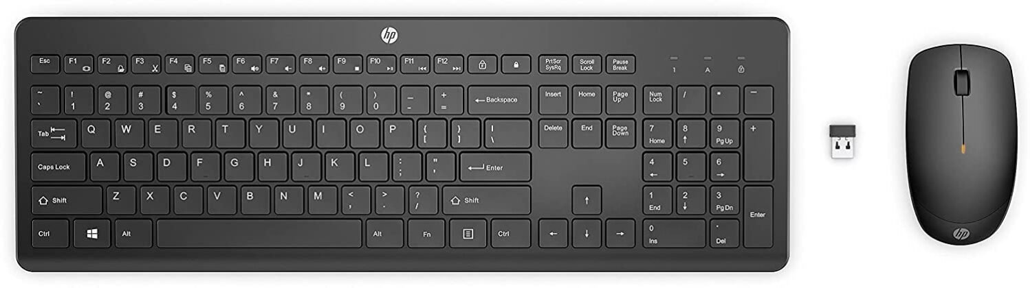 HP 230 Wireless Mouse and Keyboard Combo (English & Arabic) - 18H24AA