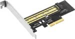 UGREEN M.2 NVME to PCI-E3.0 Express Card with M.2 SATA - CM302