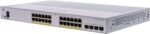 Cisco CBS350-24P-4G-EU Managed 24-port GE Switch , PoE+ 195W, 4x1G SFP