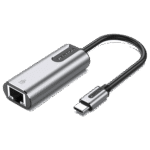 Vention USB-C to Gigabit Ethernet Adapter 0.15M Gray Aluminum Alloy Type, CFNHB