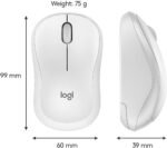 Logitech  M221 Wireless Mouse Silent, Off White - 910-006511