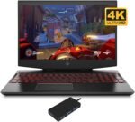 HP Omen Gaming Laptop 15-dh1070wm Intel Core i7 10th Gen 8GB RAM 256GB SSD 1TB HDD 6GB NVIDIA GeForce GTX 1660 Windows 10 Home 15.6"Laptop