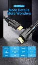 Vention  15 Meter HDMI Cable  Black, AAGBN