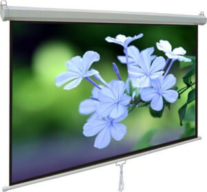 84"X 84" Electric/ Motorized Projector Screen