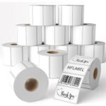 Bixolon 1" x1" (27mm x27mm)  Thermal Labels, 5000 labels per roll